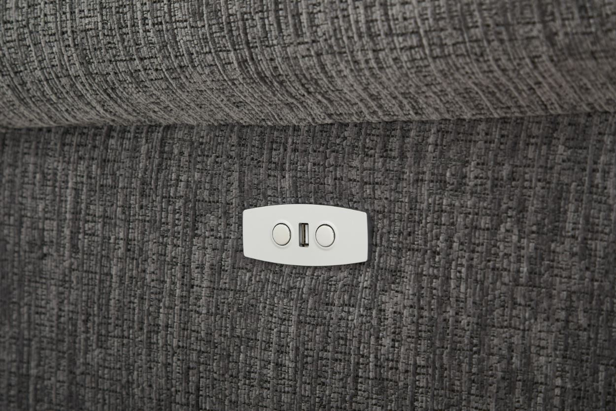 Regency 3+1+1 Electric Sofa Suite- Anthracite