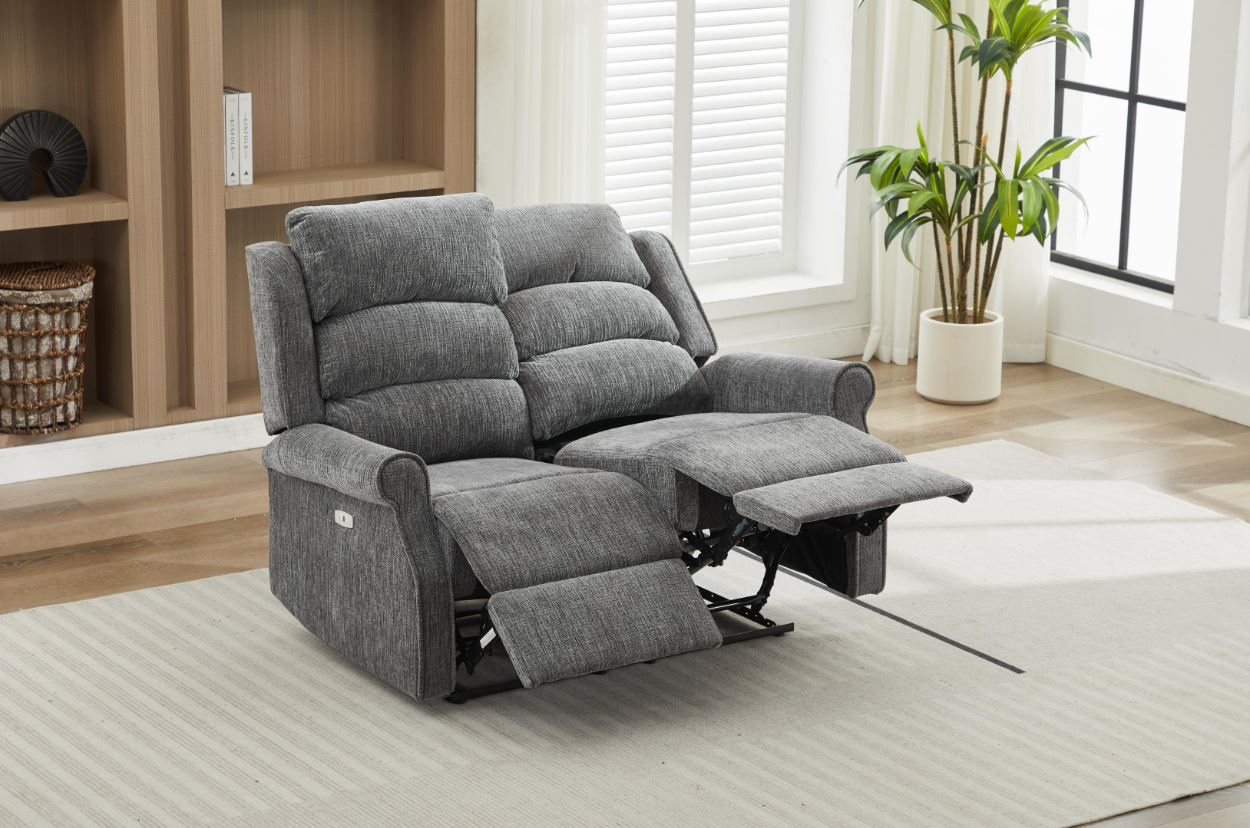 Regency 2 Seater Electric Sofa - Anthracite