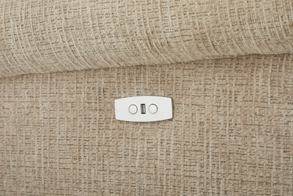 Regency 3+1+1 Electric Sofa Suite- Rabbit