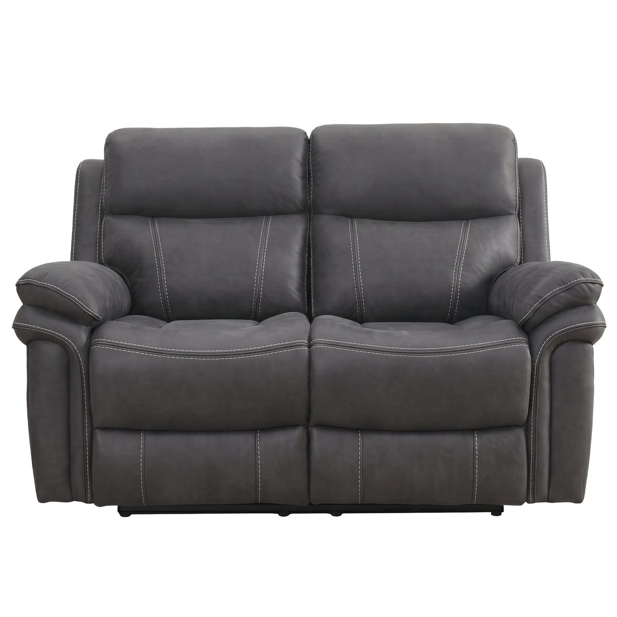 Richmond in Charcoal, 2 seater sofa front view