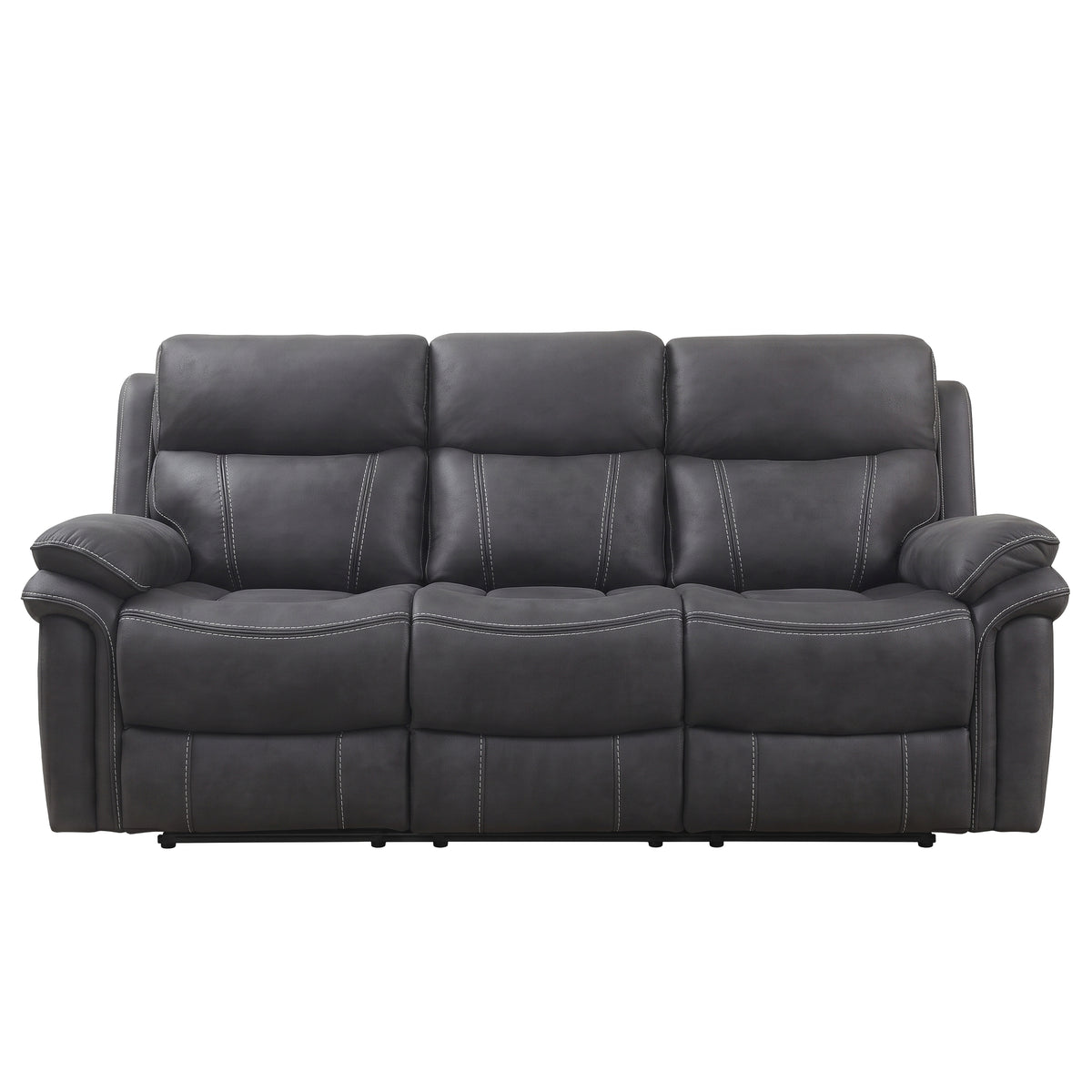 Richmond in Charcoal, 3 seater sofa front view