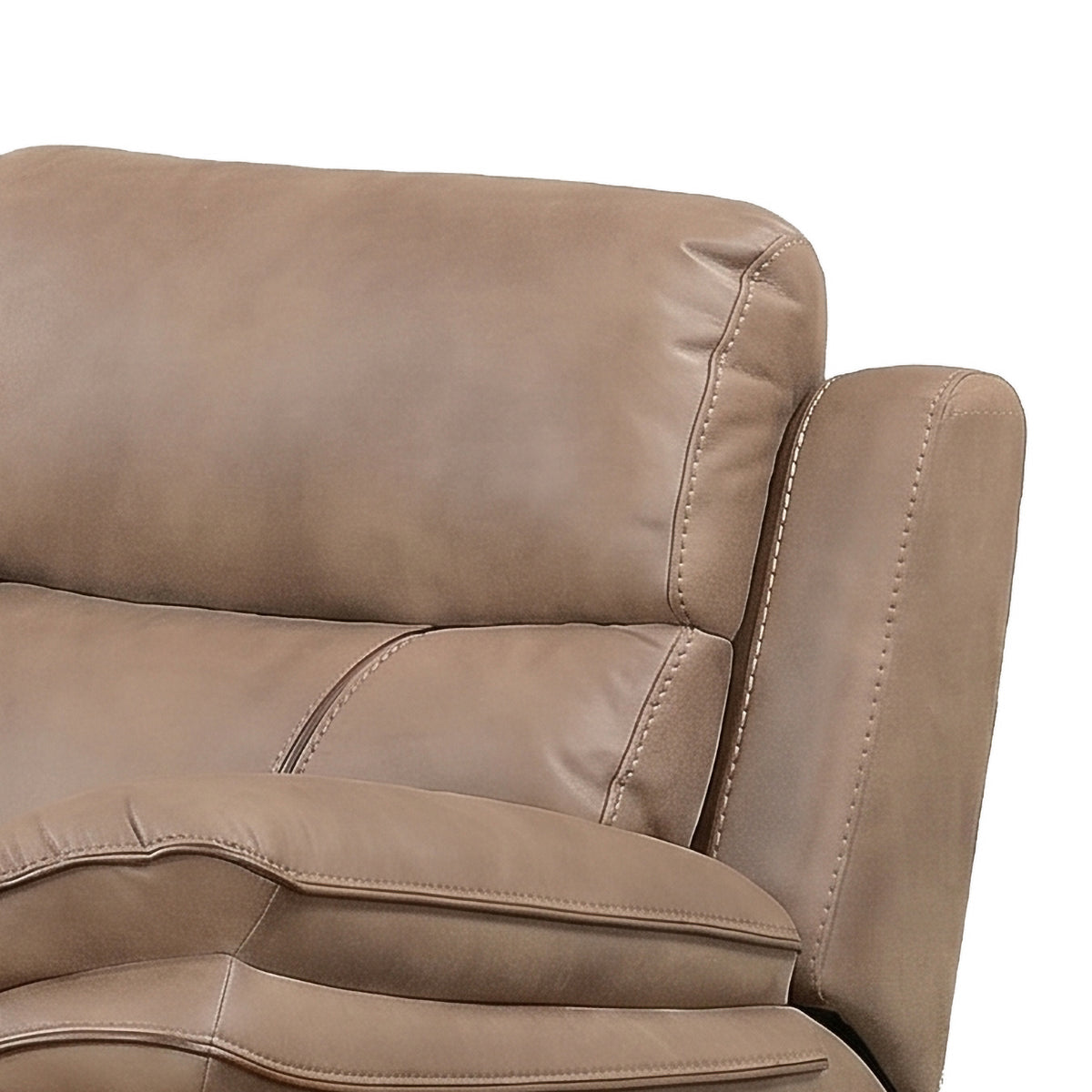 Richmond 3 seater sofa in Sahara Leather Air, product view 6