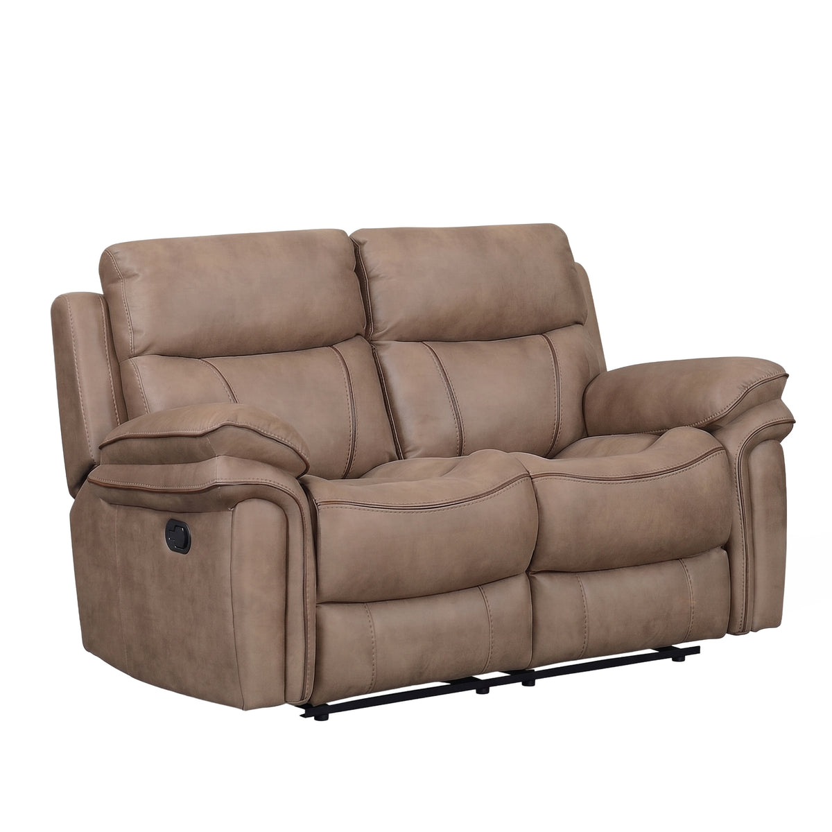 Richmond 2 seater sofa in Sahara Leather Air, product view 5