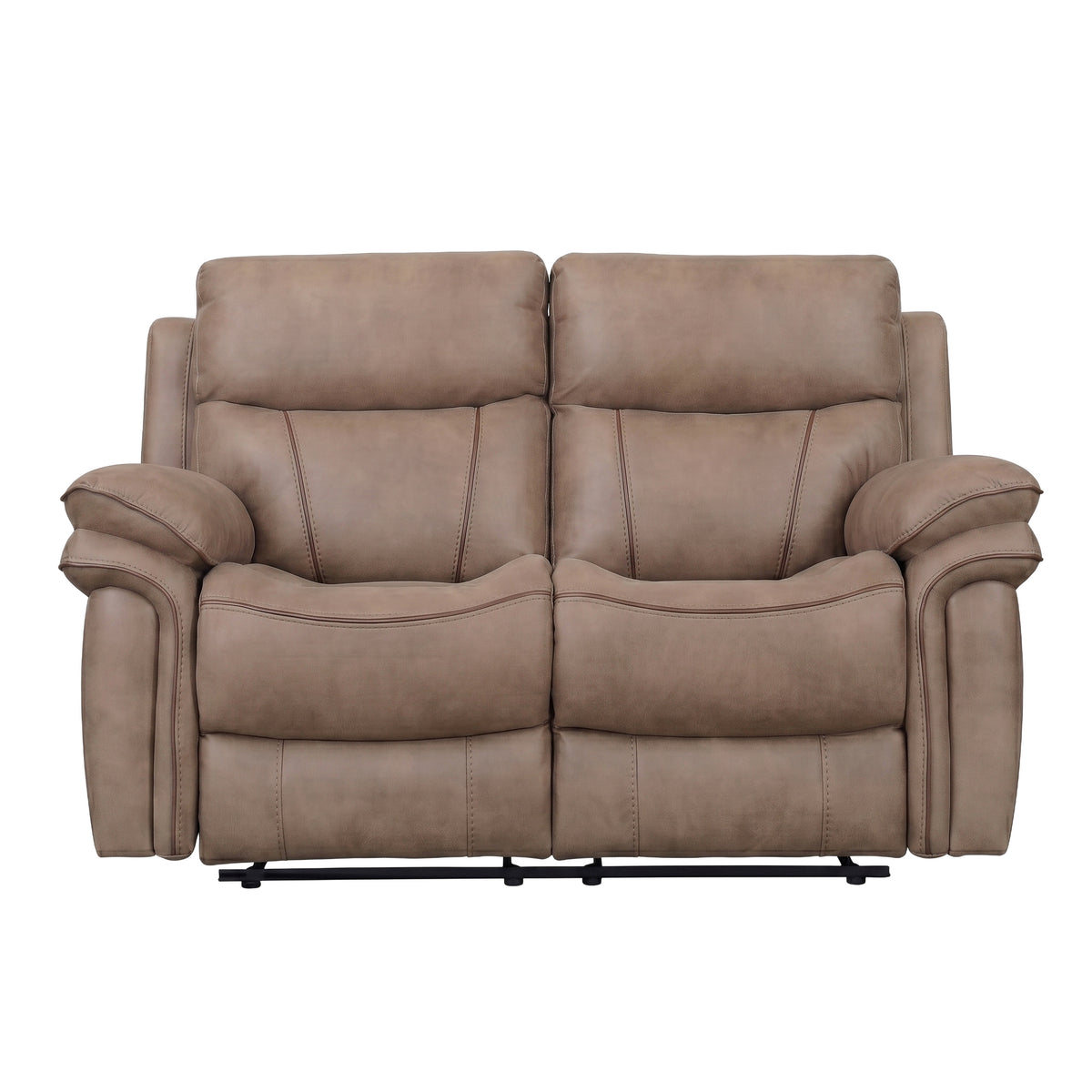 Richmond 2 seater sofa in Sahara Leather Air, product view 4