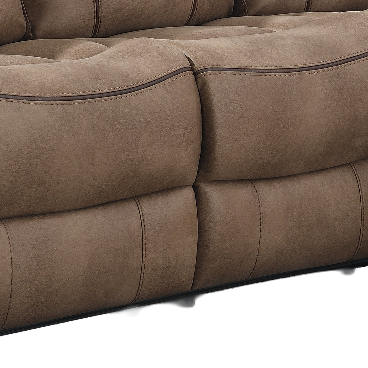 Richmond in Sahara, seat and stitching detail