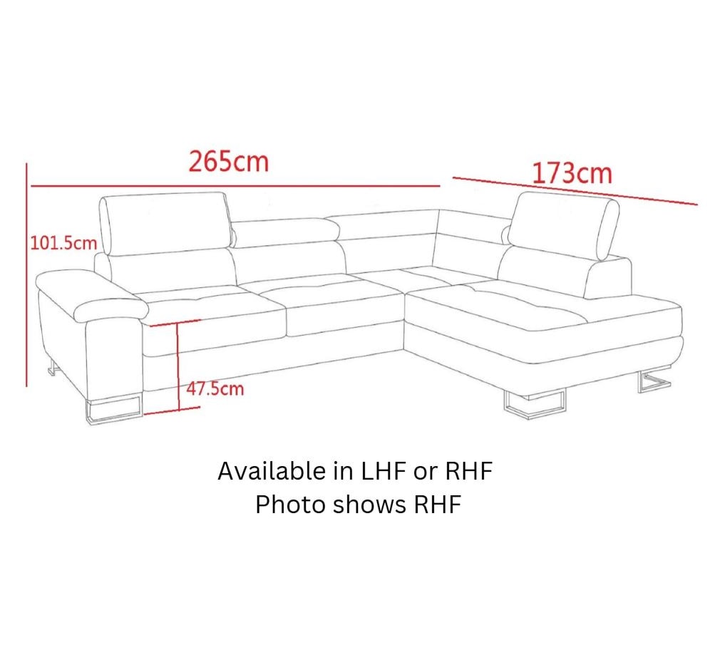 Roma Corner Suite - Sofabed