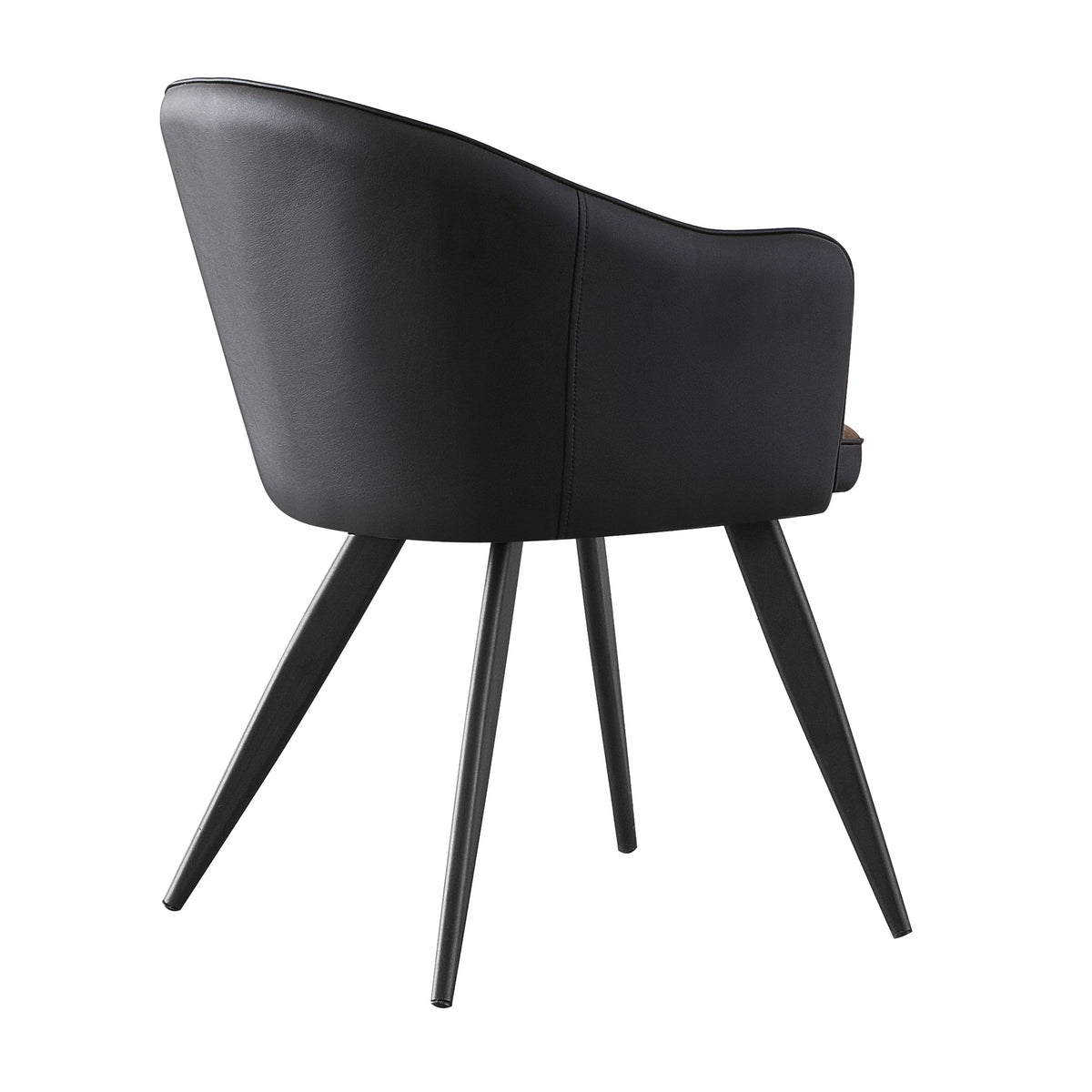 San Remo black PU outer back and black legs