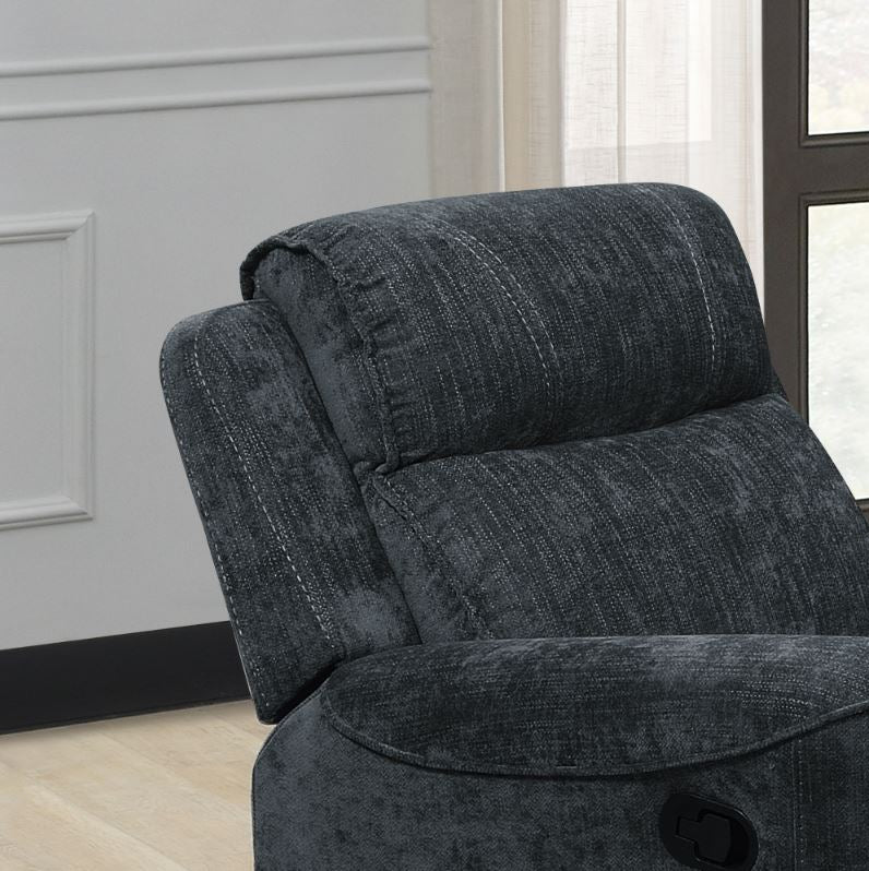 Sandhurst Recliner Armchair - Dark Grey