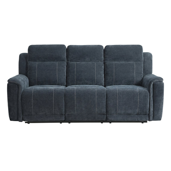 Somerton 3+1+1 Manual Reclining Sofa Suite - Dark Grey Fabric – view 3