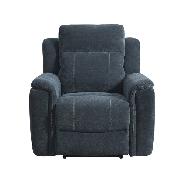 Somerton 3+1+1 Manual Reclining Sofa Suite - Dark Grey Fabric – view 5