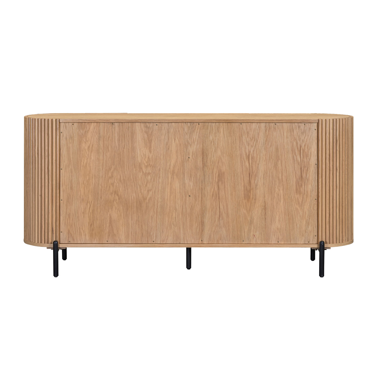 Stockholm 4 Door Curved Sideboard - rear view