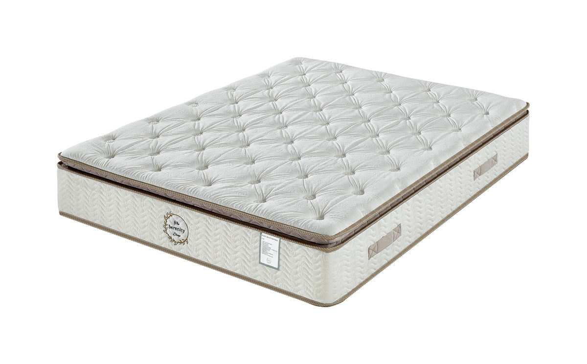 G06 Plush Velvet Mattress, updated angled full mattress view