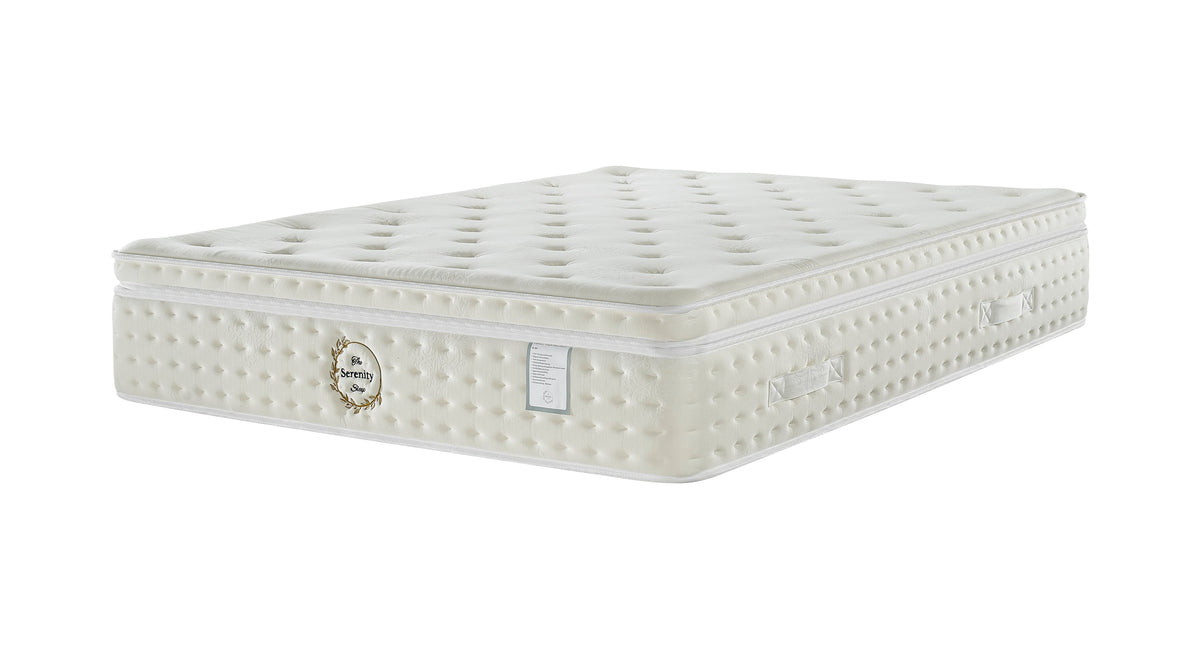 G09 Luxury High Mattress, low angled full mattress view