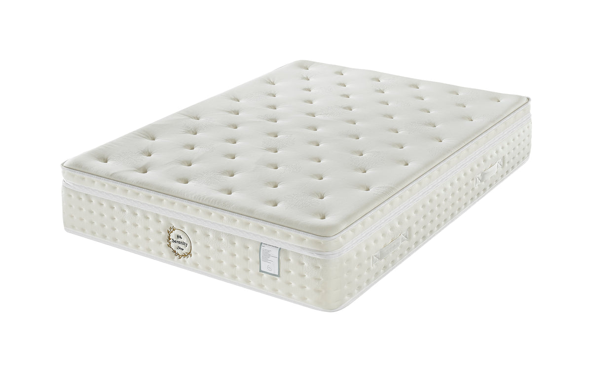 G09 Luxury High Mattress, updated angled full mattress view