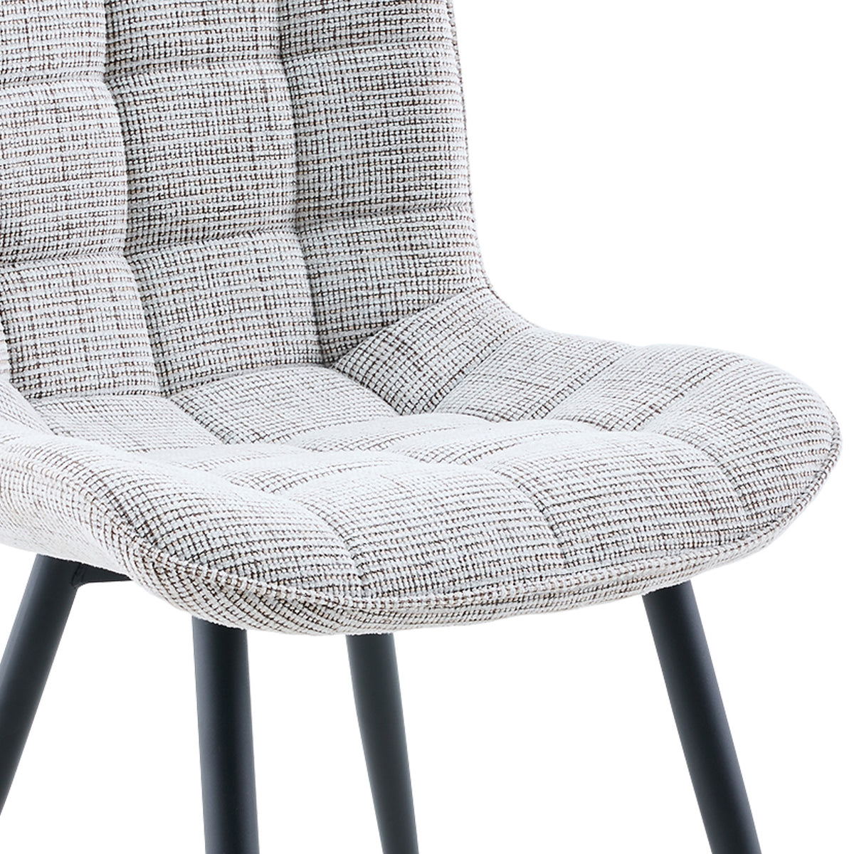 Symphony Biscuit dining padded seat detail