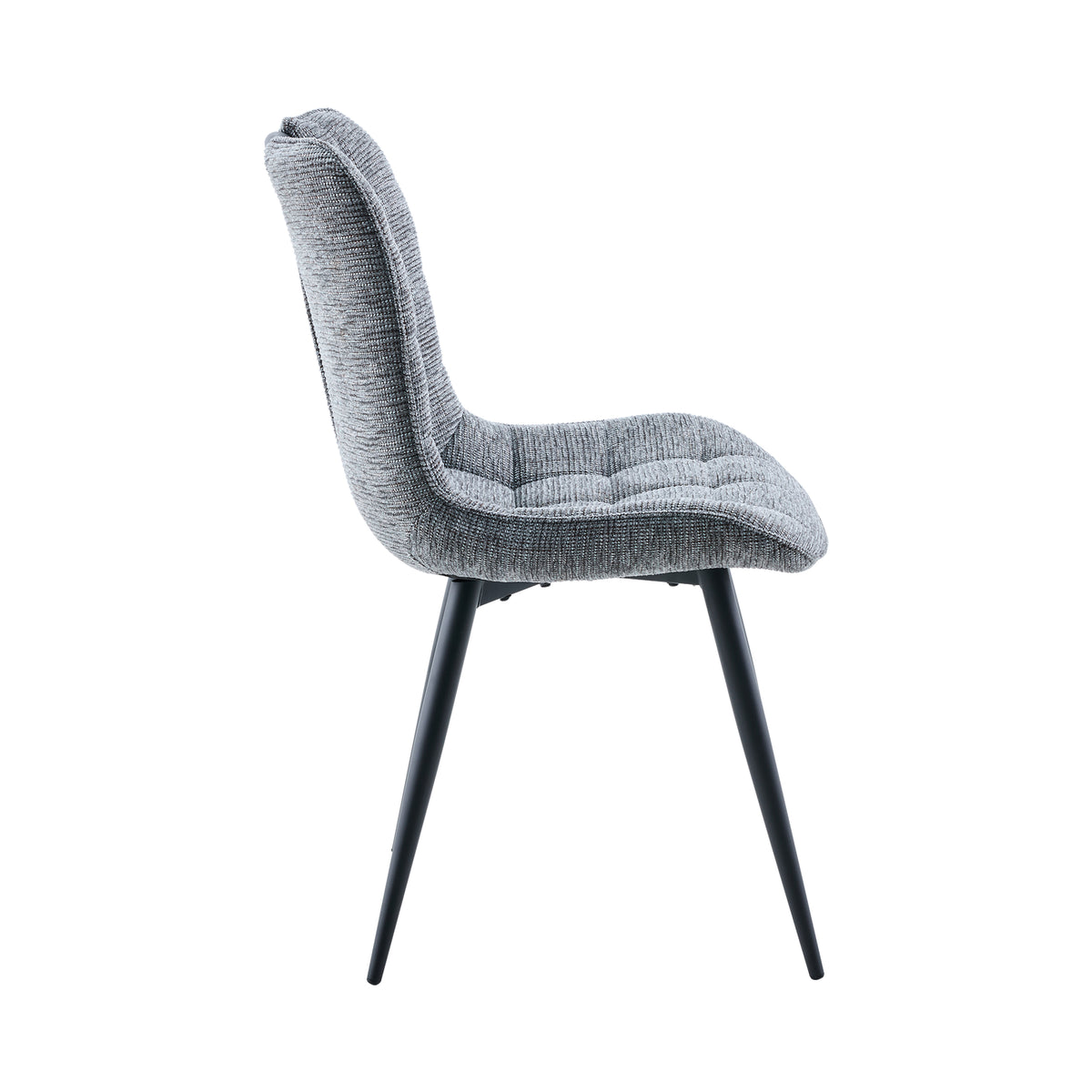 Symphony Dark Grey dining side view