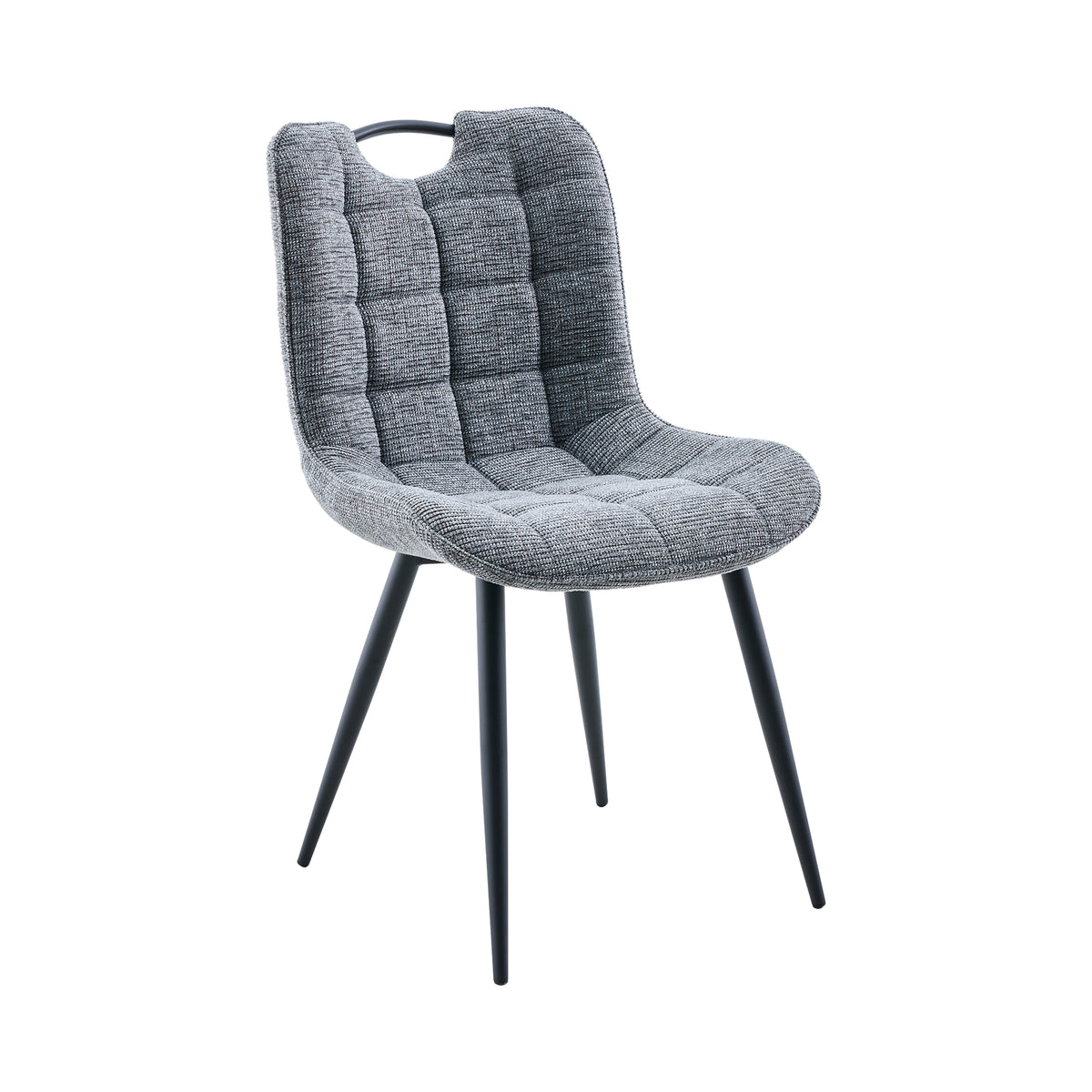 Symphony Dark Grey dining angled view