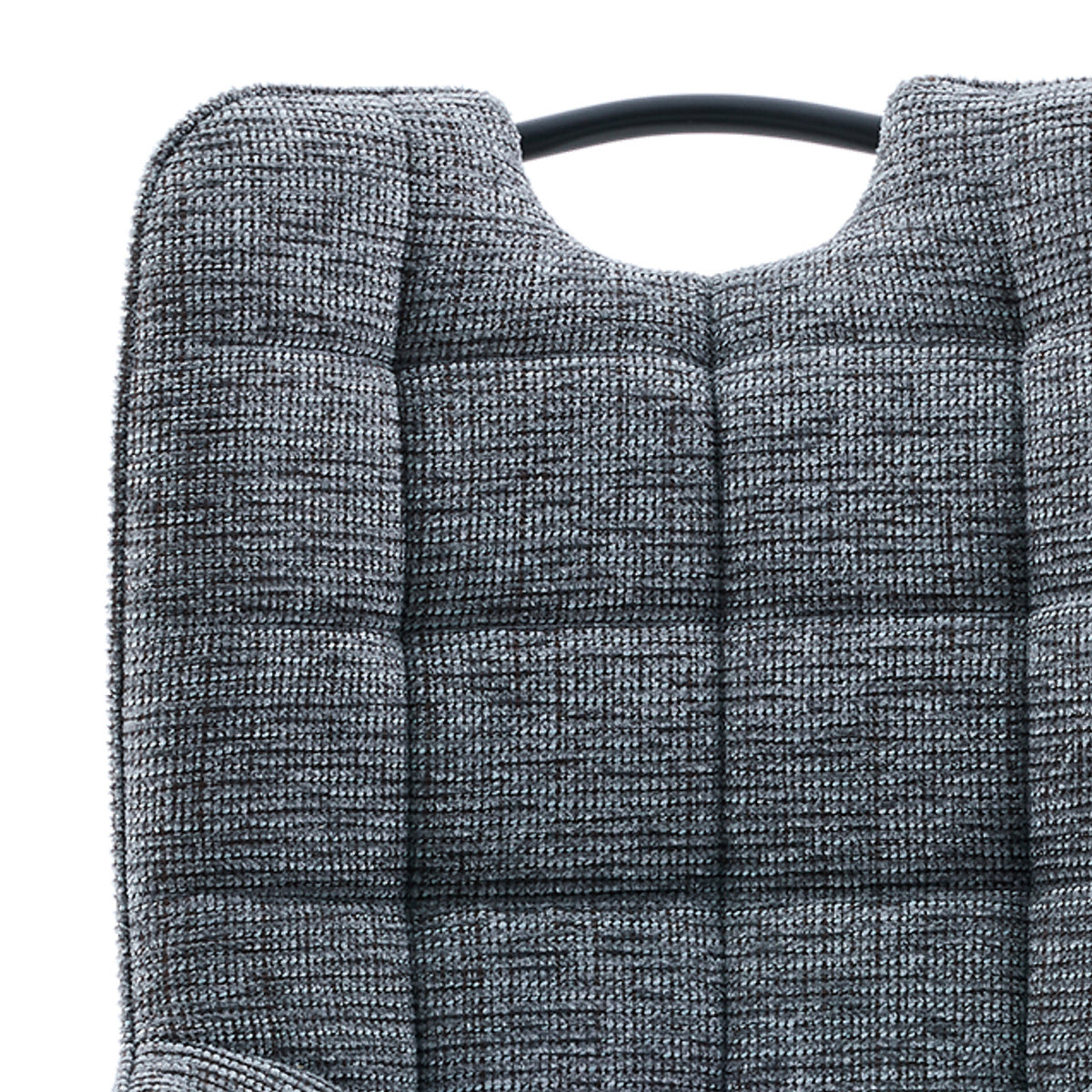 Symphony Dark Grey dining backrest and handle detail