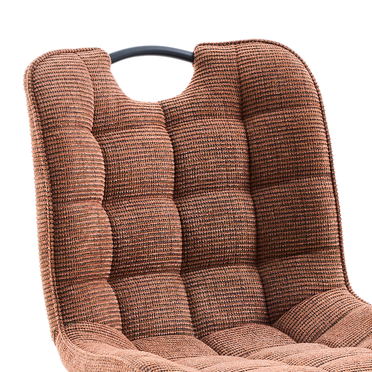 Symphony Rust dining backrest and handle detail