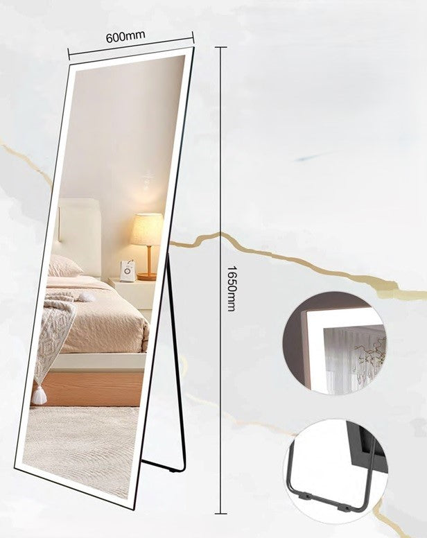 Glam Tower Mirror – 3 Light Settings