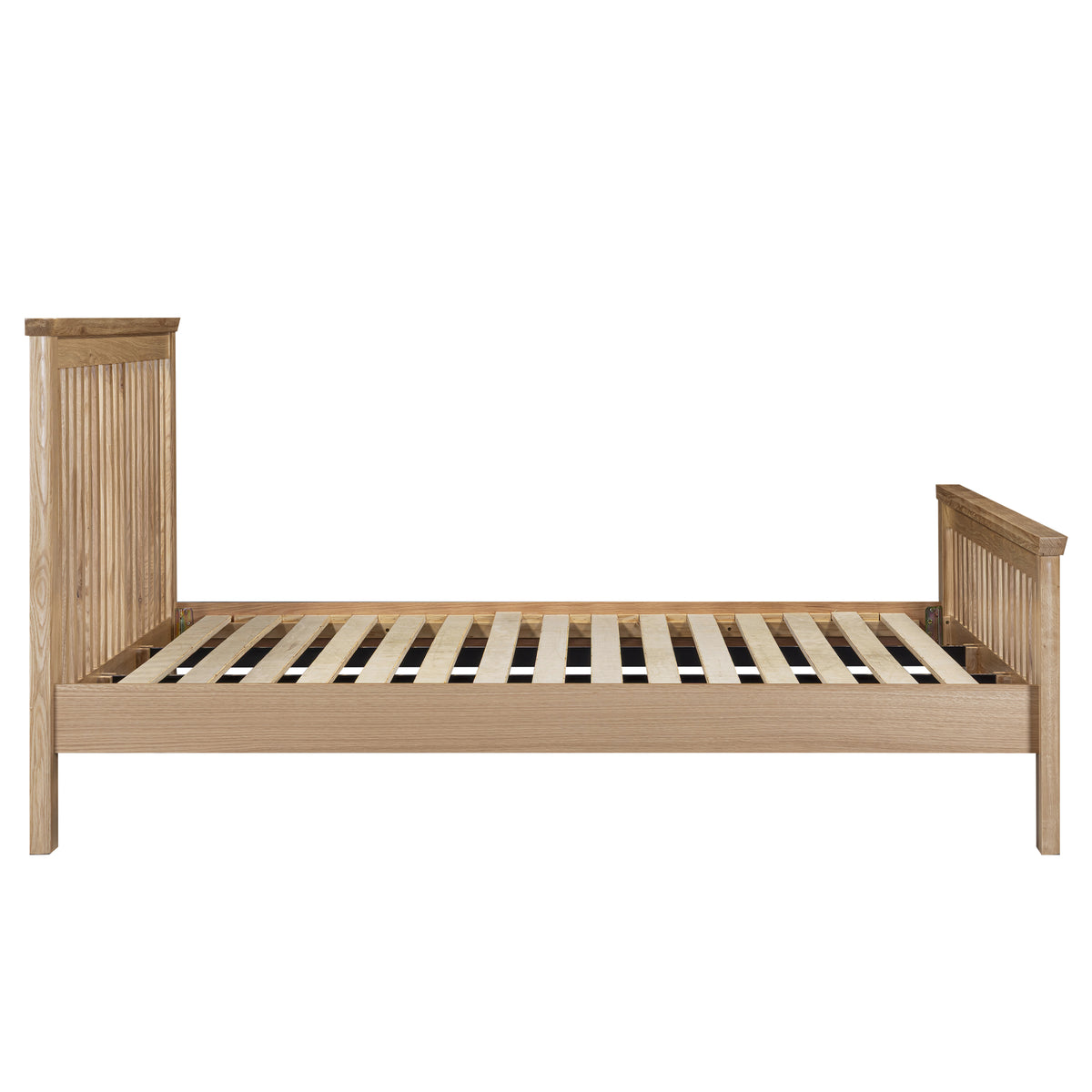 Treviso Oak Super King bed side view