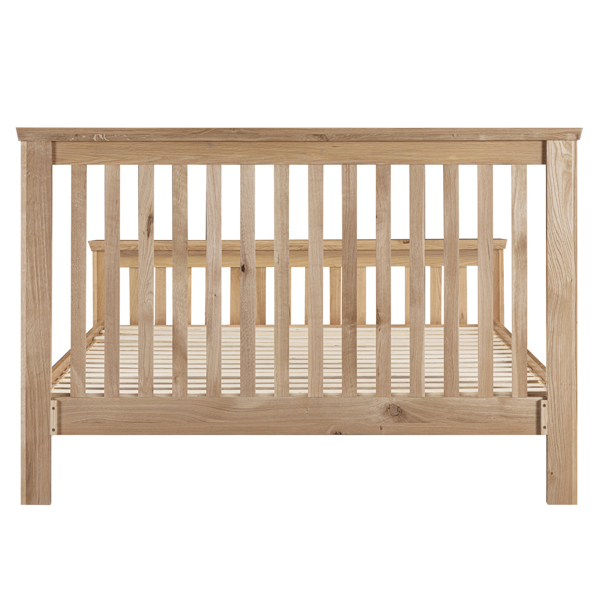 Treviso Oak King bed rear view