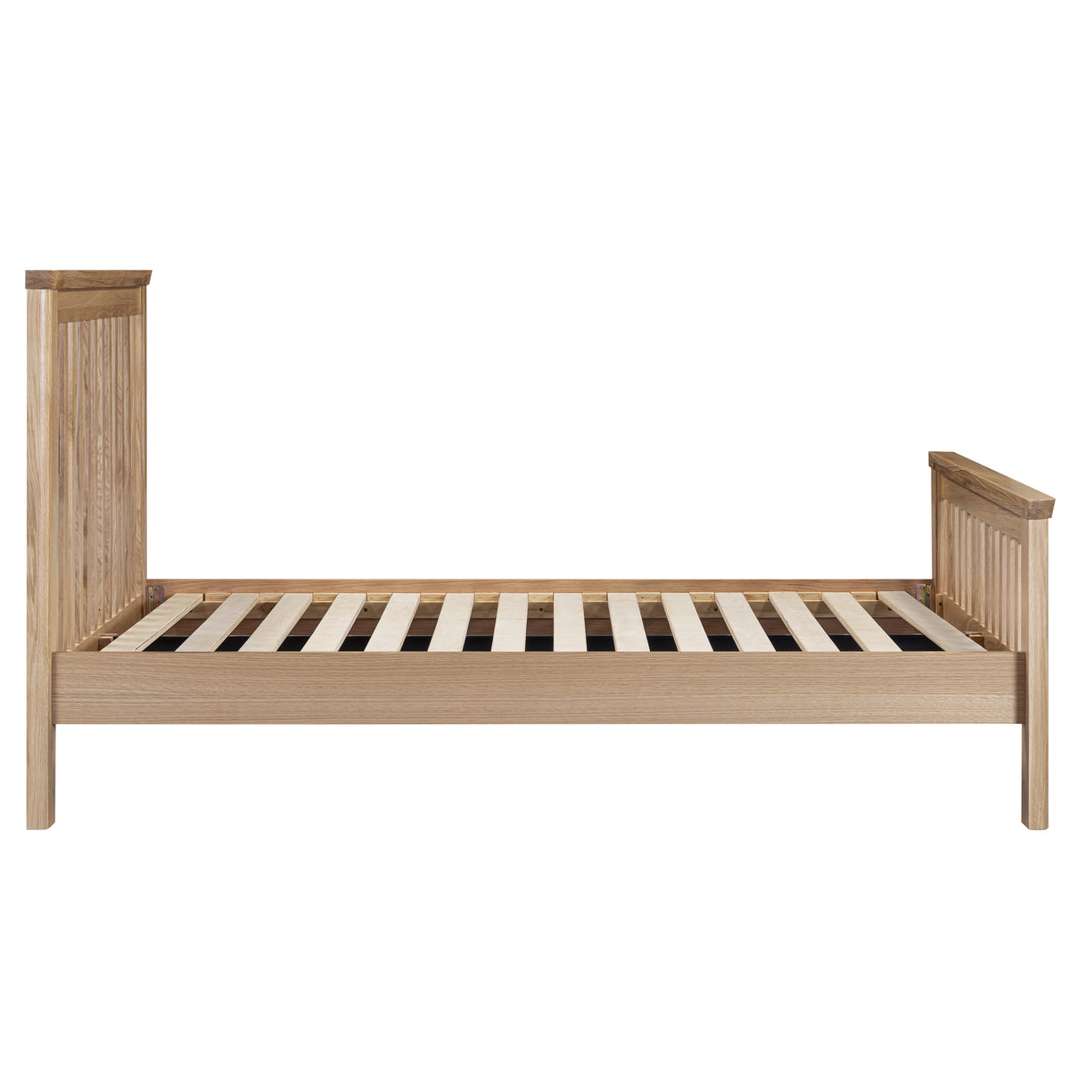Treviso Oak Double bed side view
