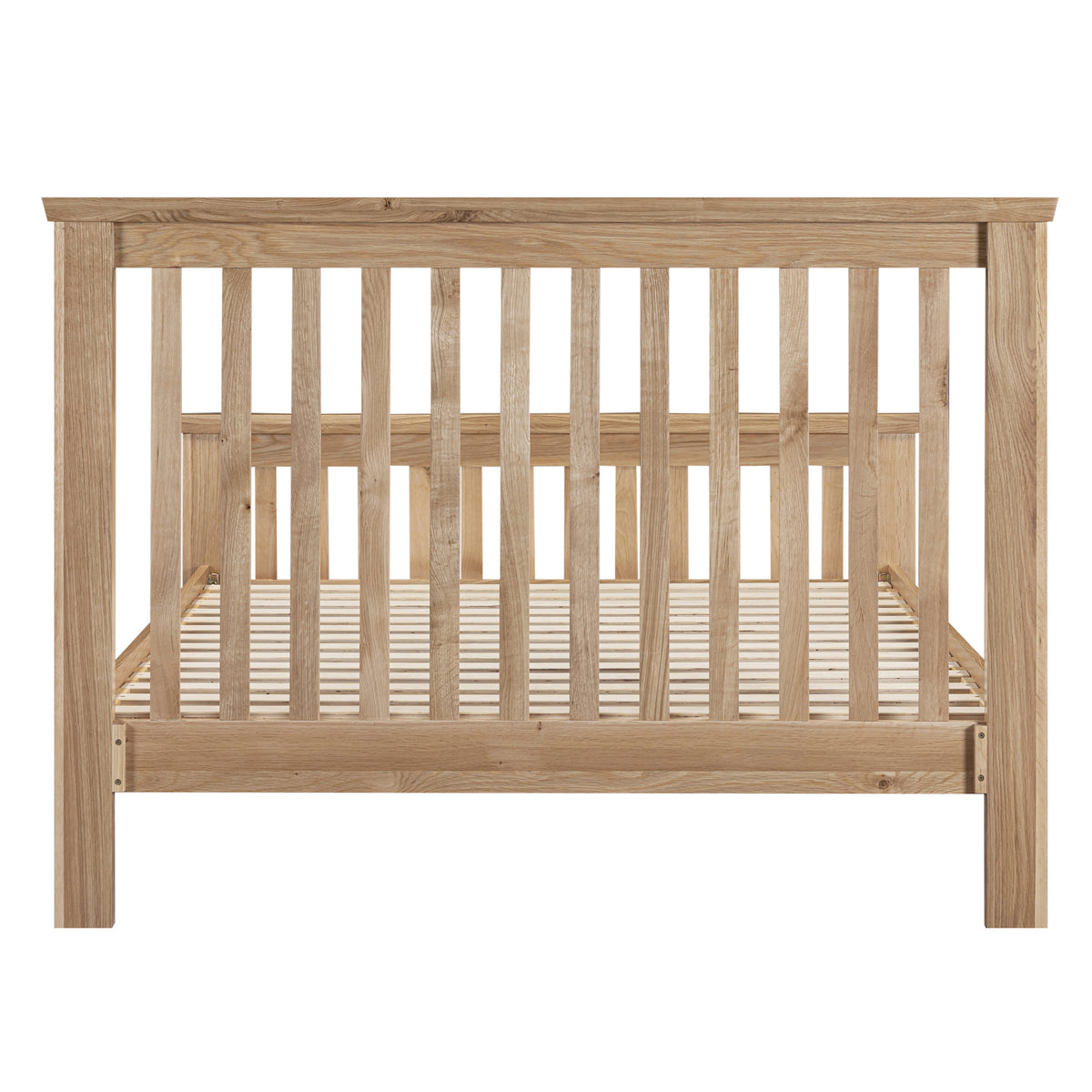 Treviso Oak Double bed rear view
