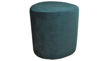 Green Footstool - Pouffe