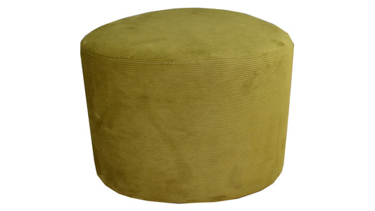 Yellow Footstool - Pouffe