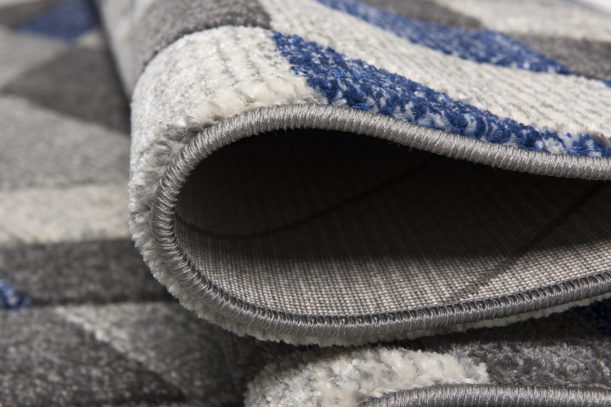 Asher Rug Grey-Navy