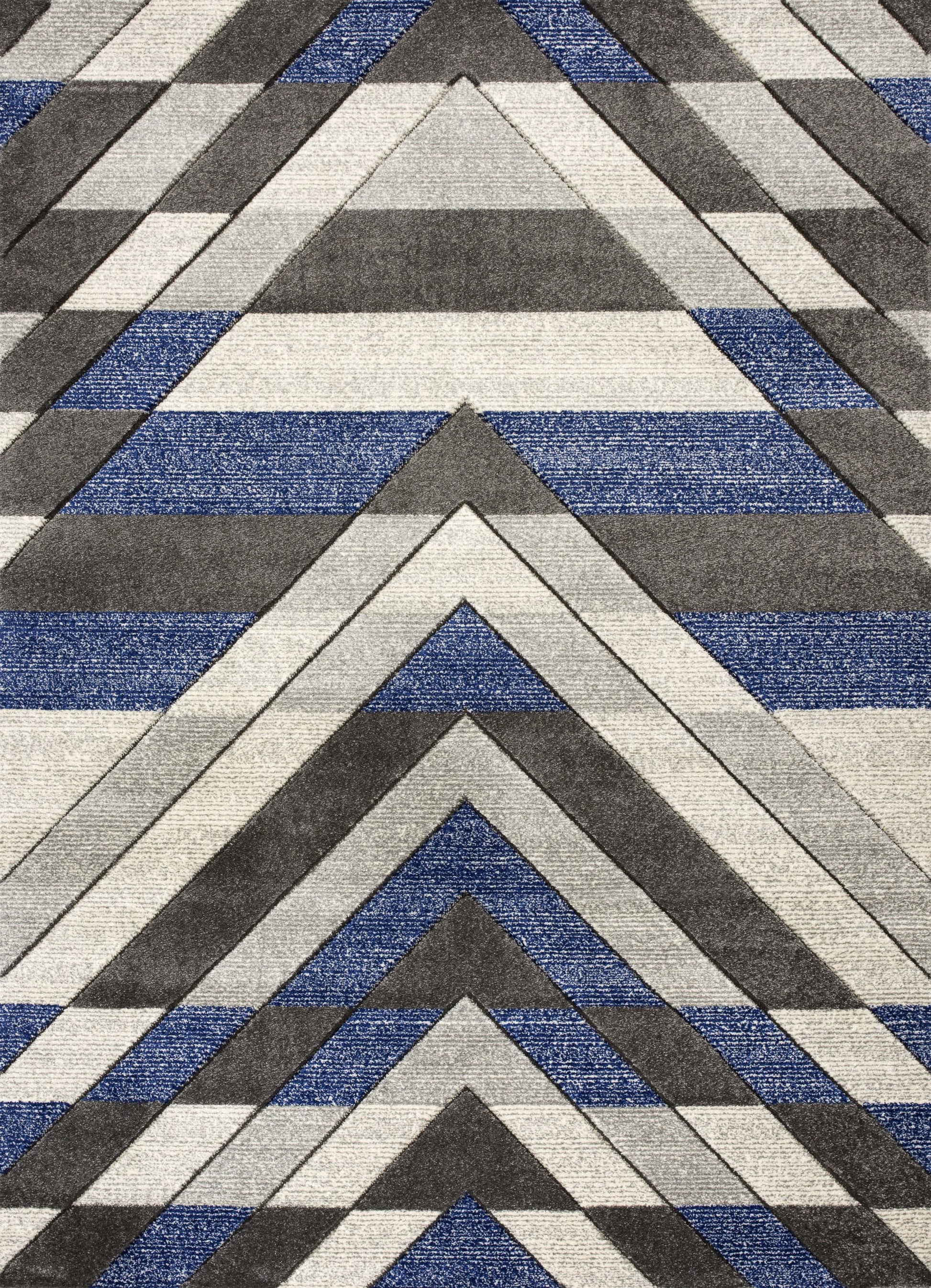 Asher Rug Grey-Navy