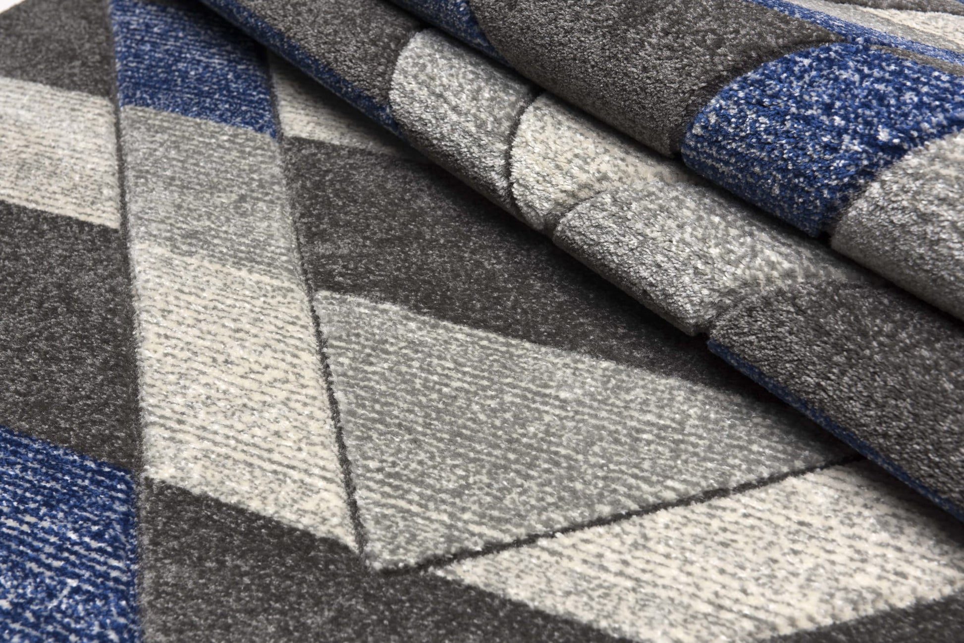 Asher Rug Grey-Navy