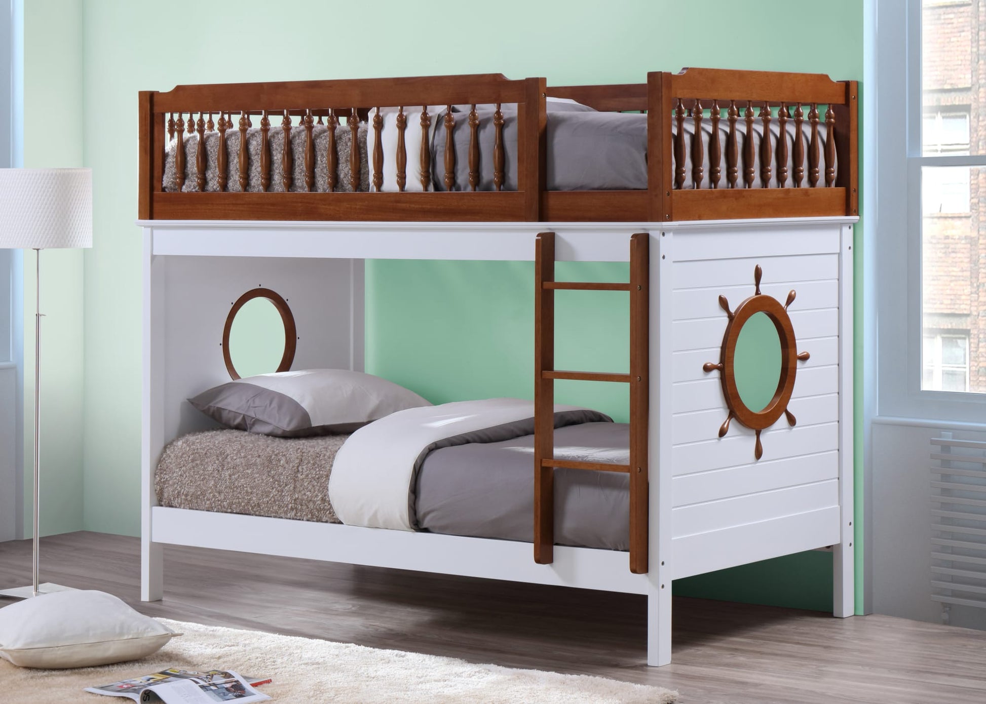 Capri Bunk Bed + 2 standard 3ft Mattresses