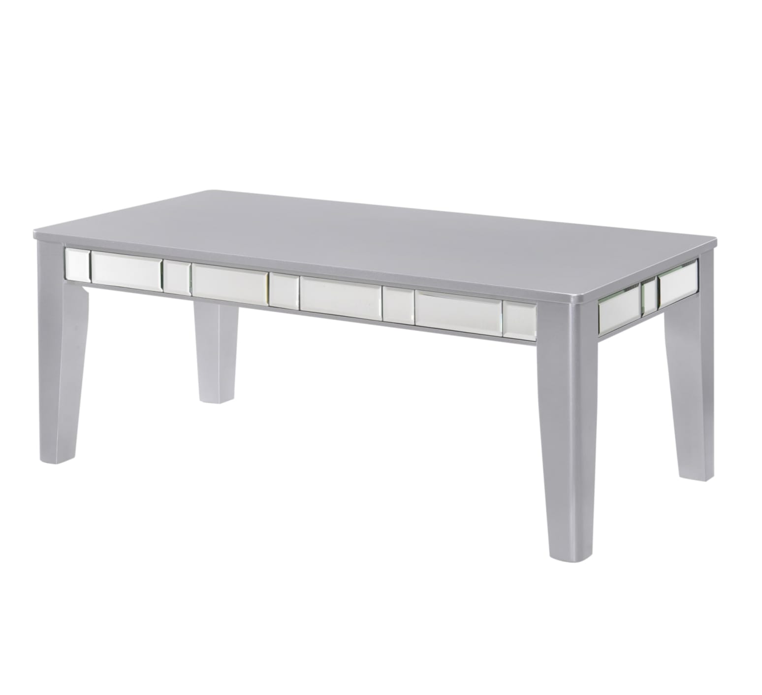 Crystal Coffee Table - Silver