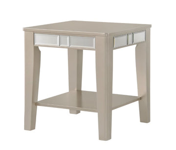 Crystal Side Table - Rose Gold