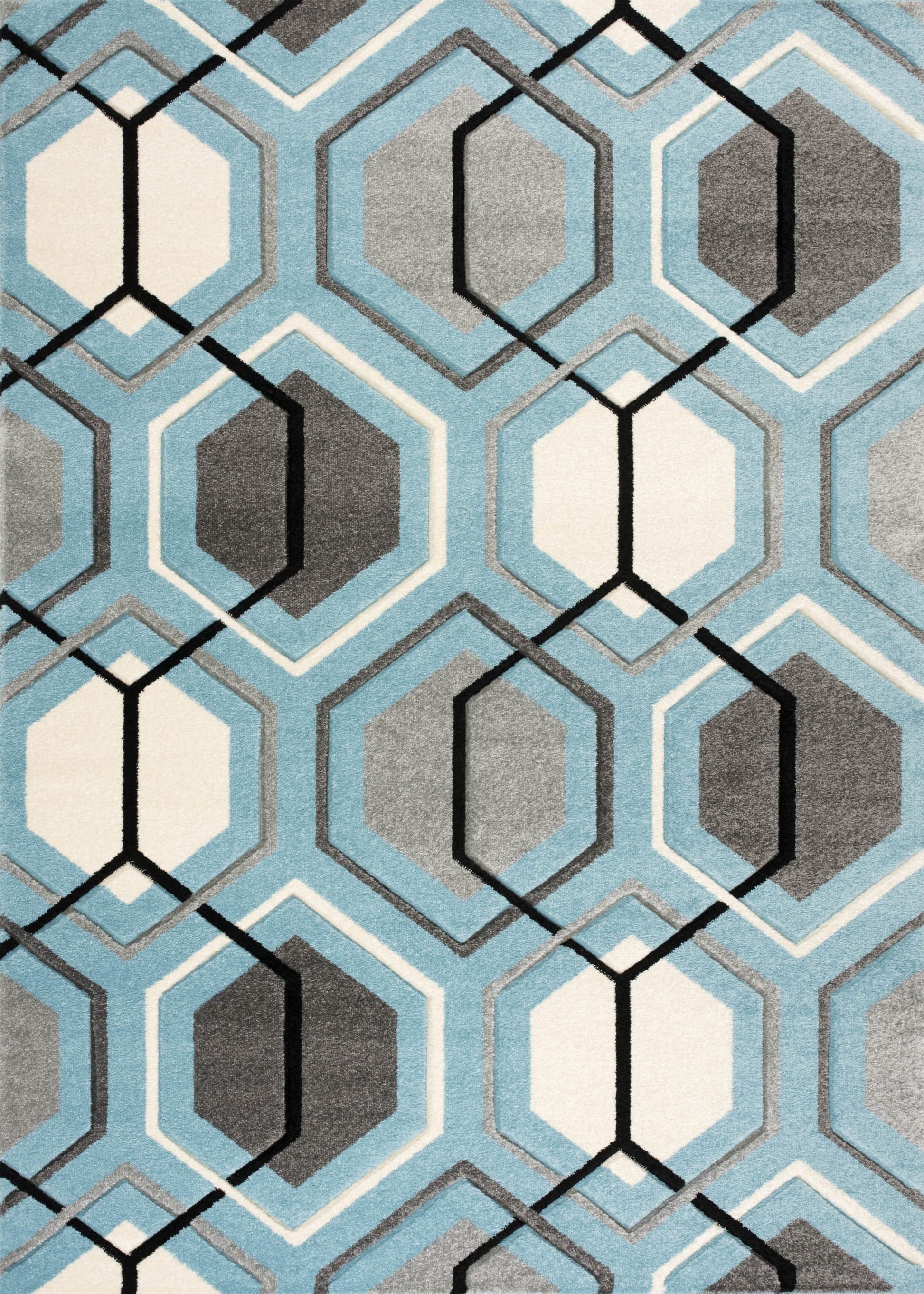 Elise Rug Blue-Grey