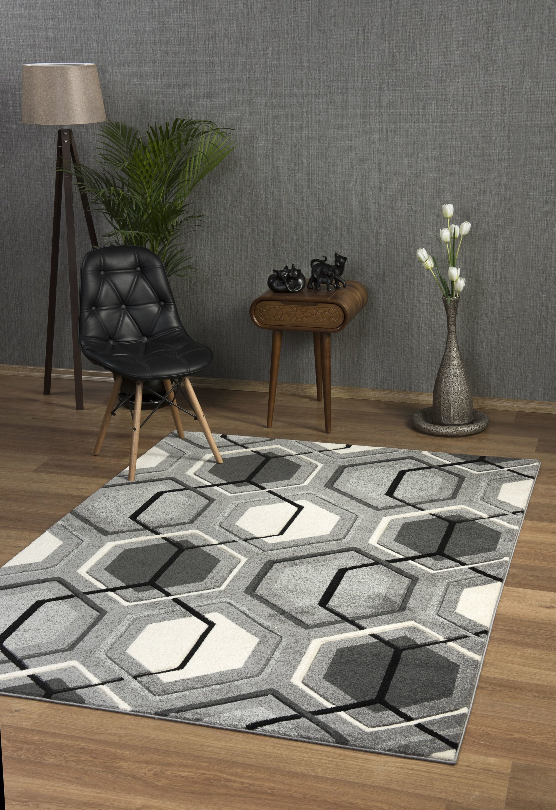 Elise Rug Silver