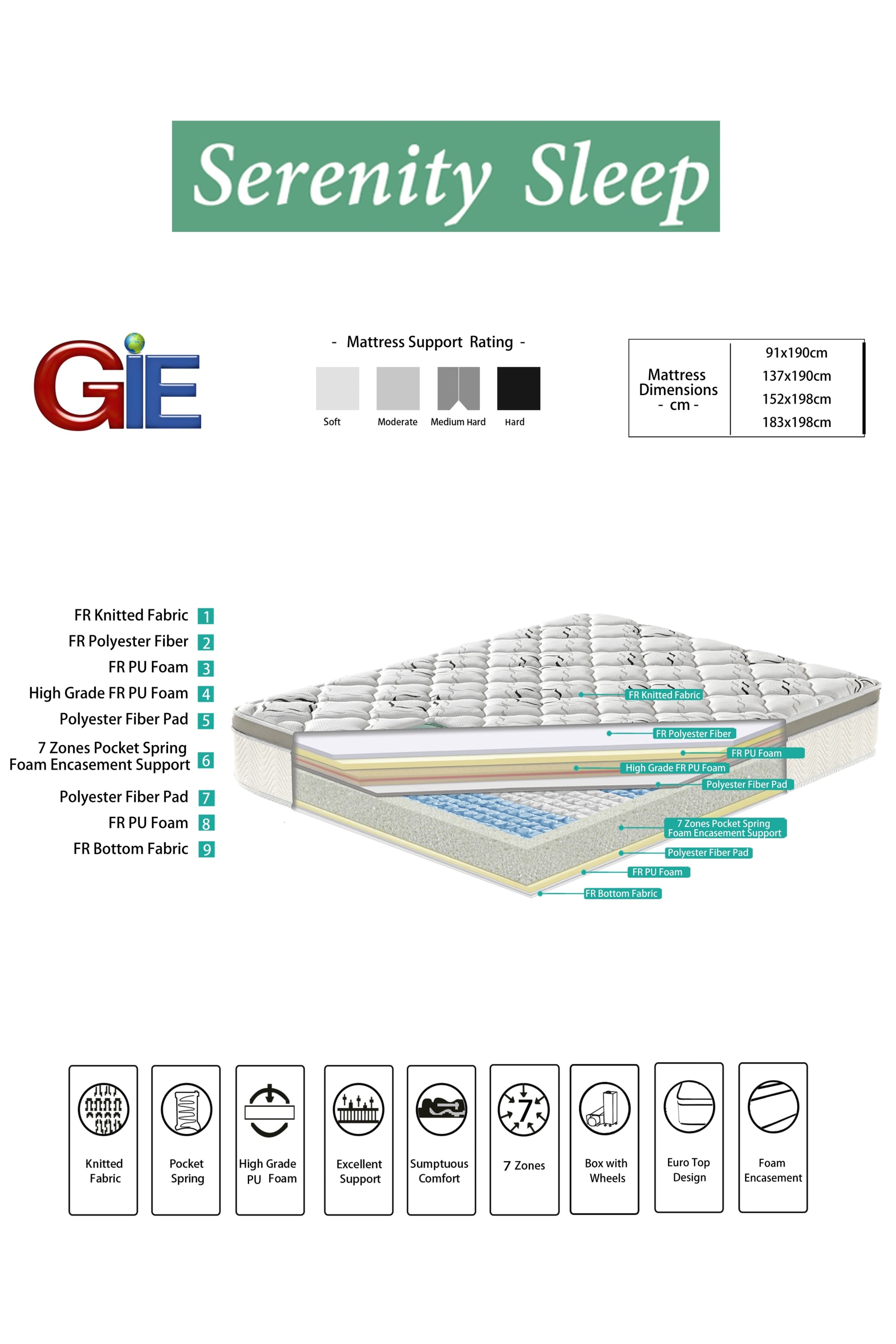 G05 Paradise Mattress