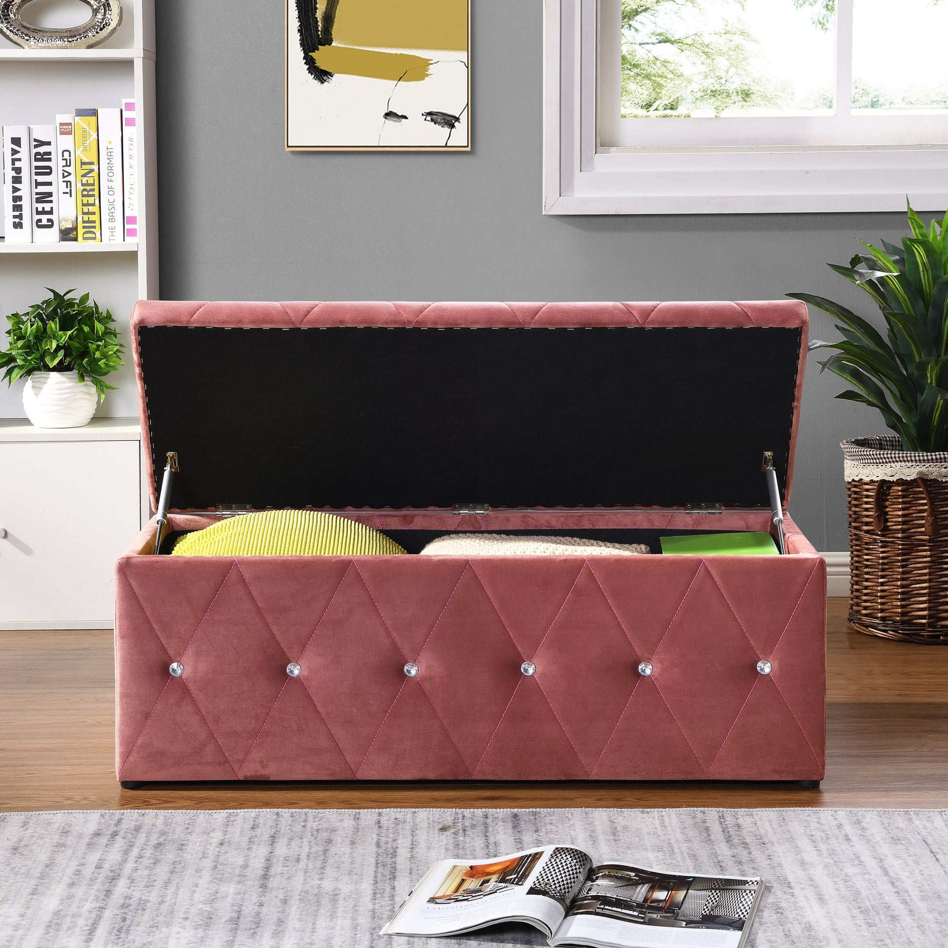 Pink Blanket Box