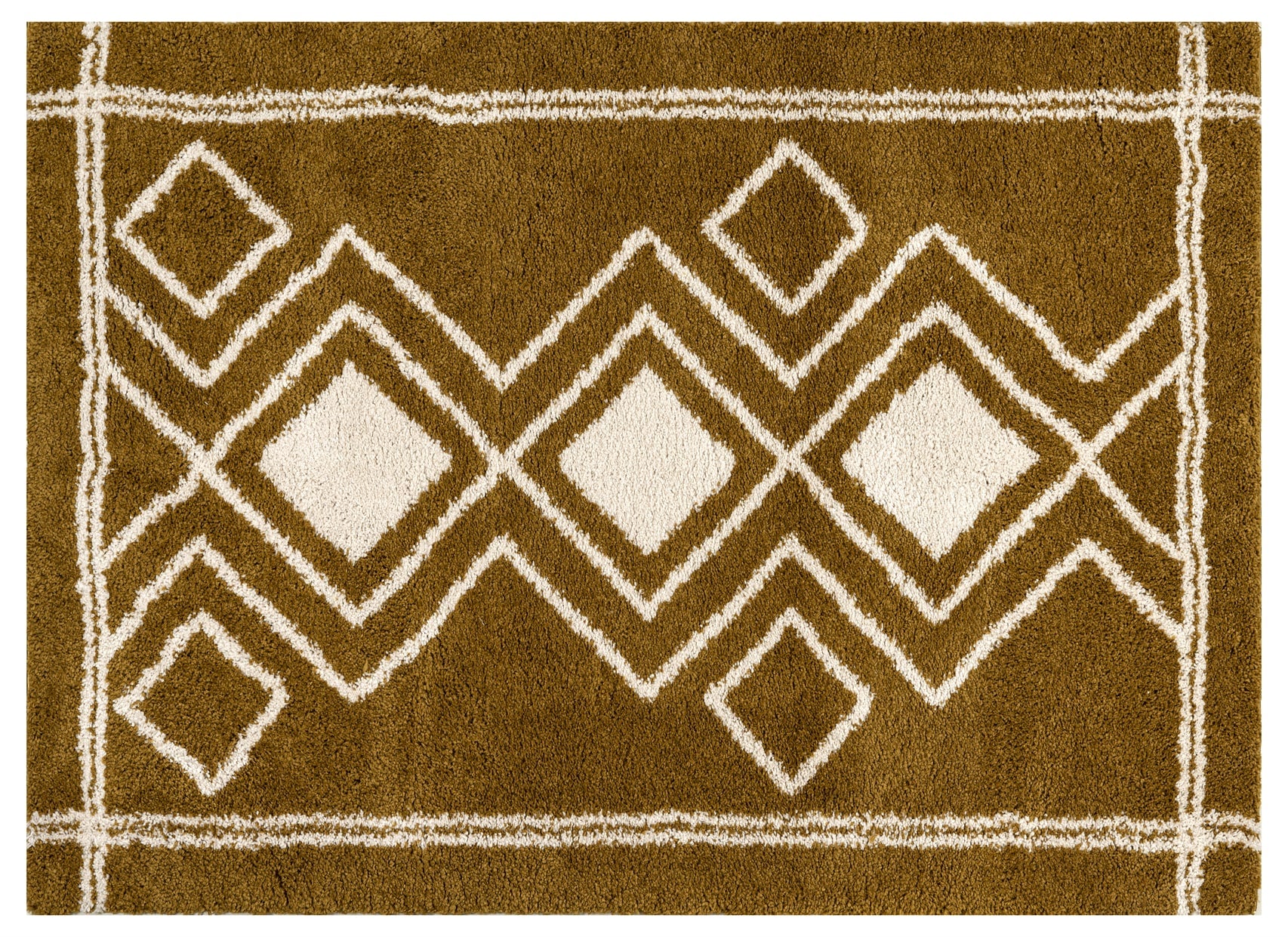 Ashton Rug - Mustard Cream