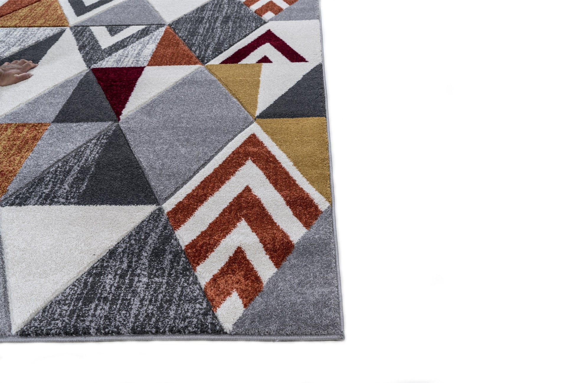 Mason Rug - 100 Grey Orange