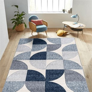 Mason Rug - 105 Grey Blue