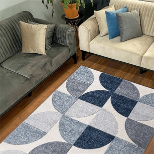 Mason Rug - 105 Grey Blue