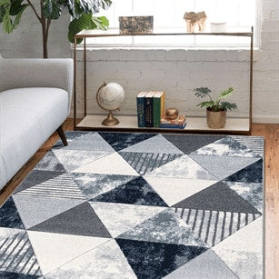 Mason Rug - 108 Grey Blue