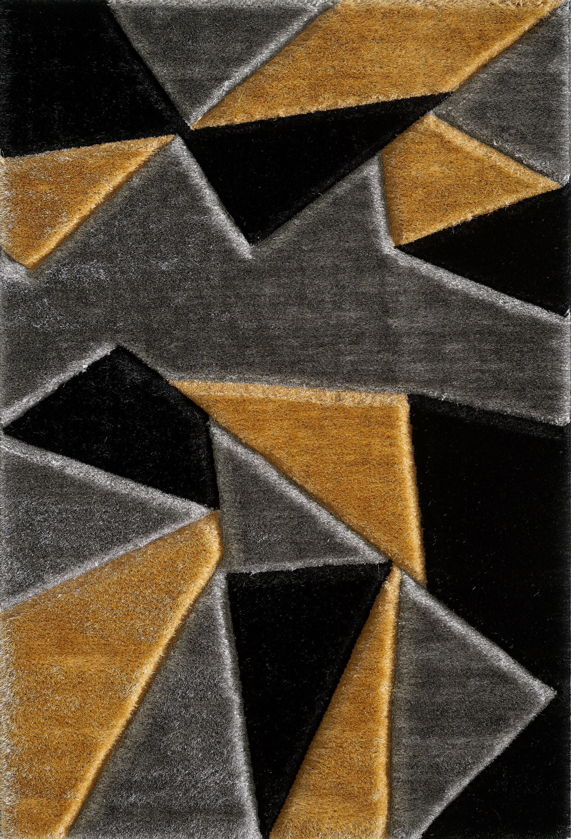 Pluton Rug - Grey Gold