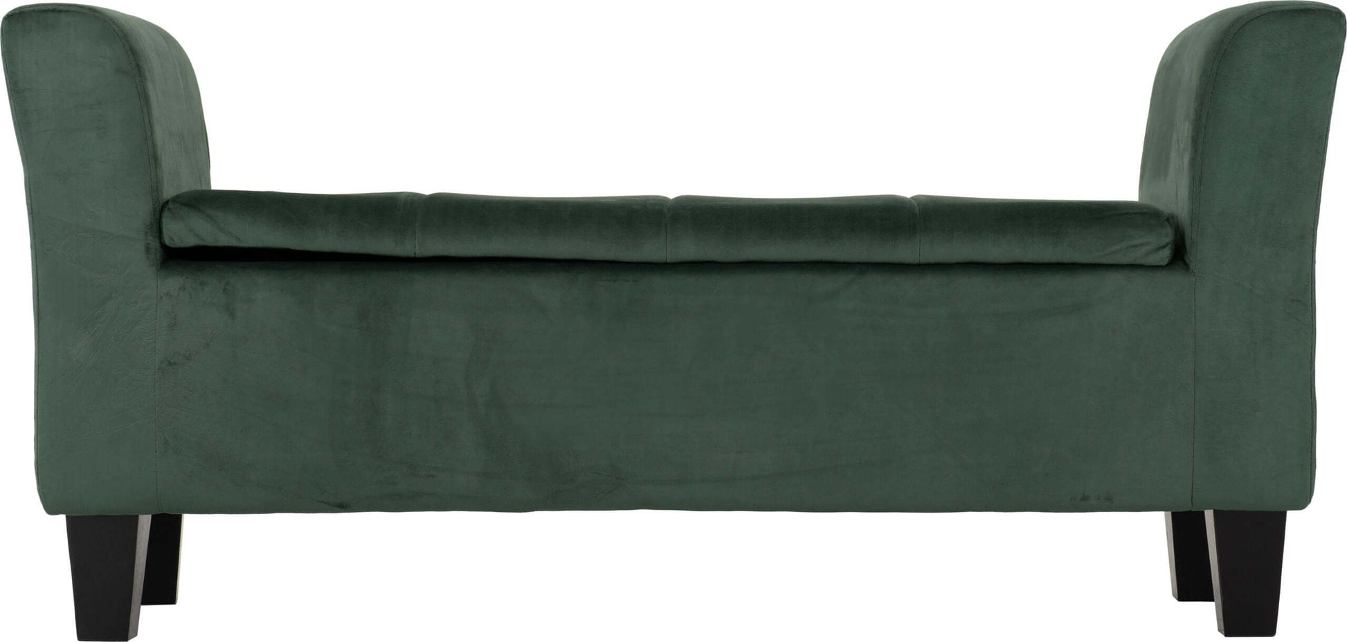 Amelia Storage Ottoman Green Velvet Fabric- The Right Buy Store