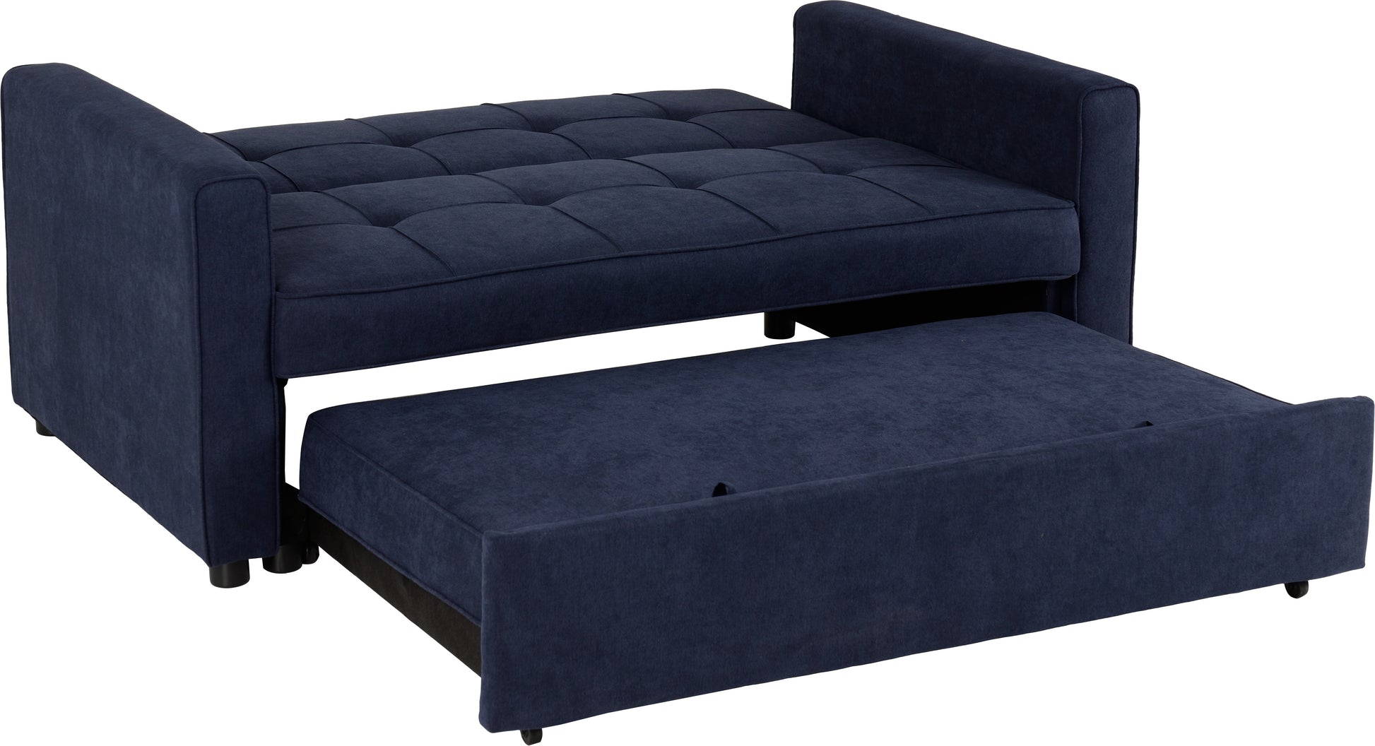 Astoria Sofa Bed - Navy Blue Fabric - The Right Buy Store