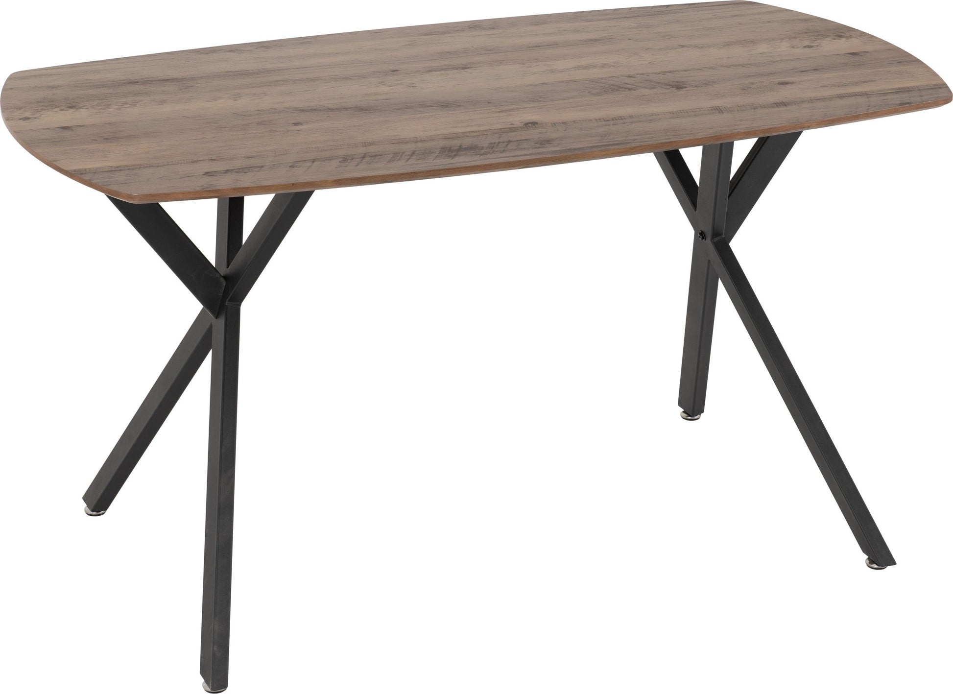 Athens Rectangular Dining Table- Medium Oak Effect- The Right Buy Store