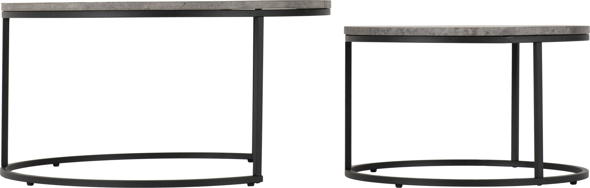 ATHENS-ROUND-COFFEE-TABLE-SET-CONCRETE-EFFECT-2022-300-301-054-03-scaled.jpgAthens Round Coffee Table Set- Concrete Effect/Black- The Right Buy Store